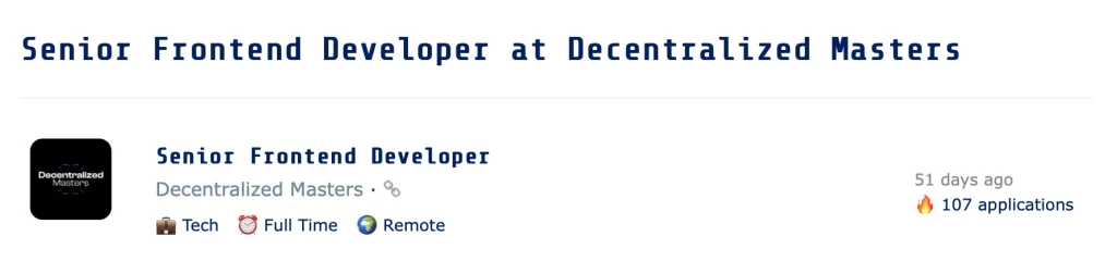 Crypto jobs on websites gather hundreds of applications, pitting you against massive competition.